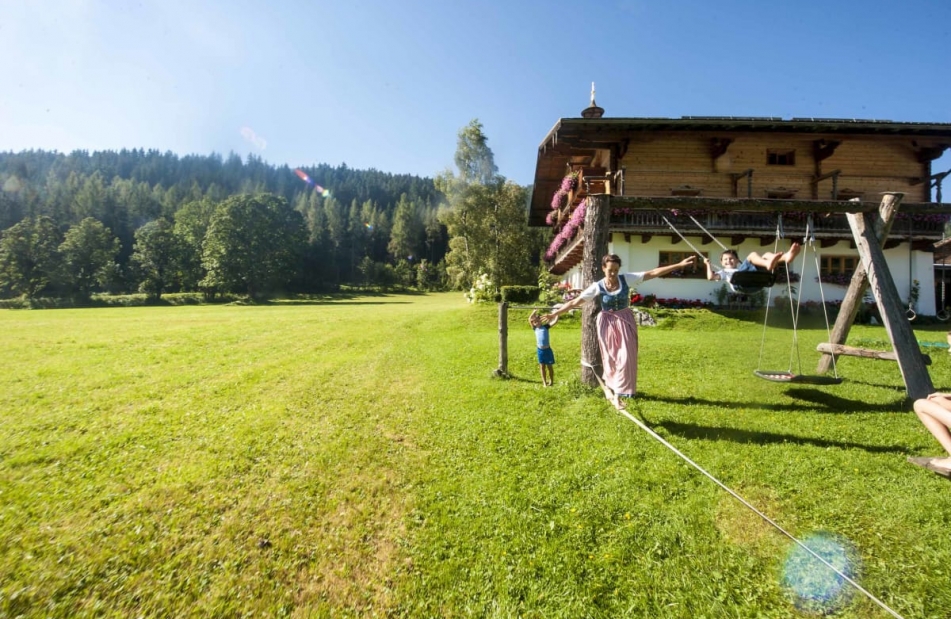 Familienurlaub auf dem Bauernhof in Österreich