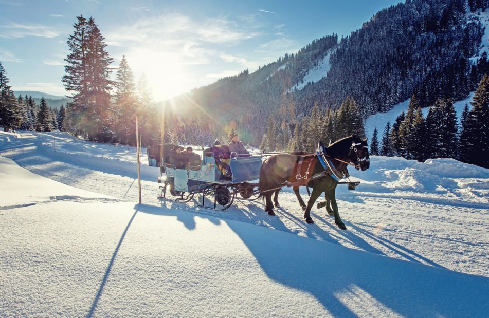 Pferdekutschenfahrten © Tourismusinformation Filzmoos/Ikarus, Tom Lamm