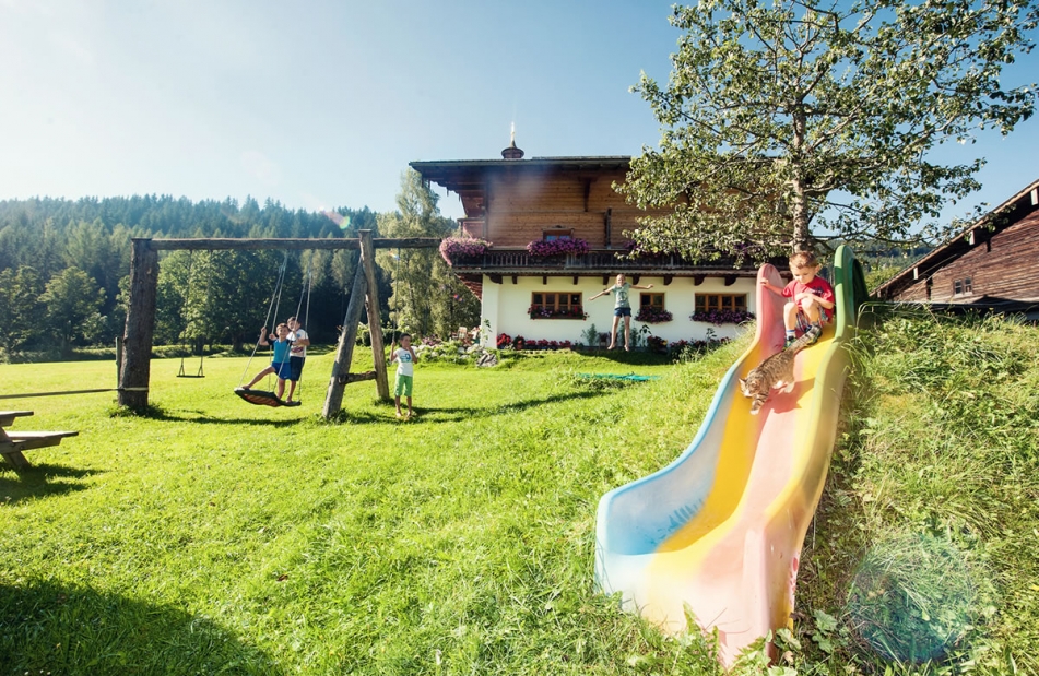 Kinderbauernhof mit Spielplatz im Salzburger Land